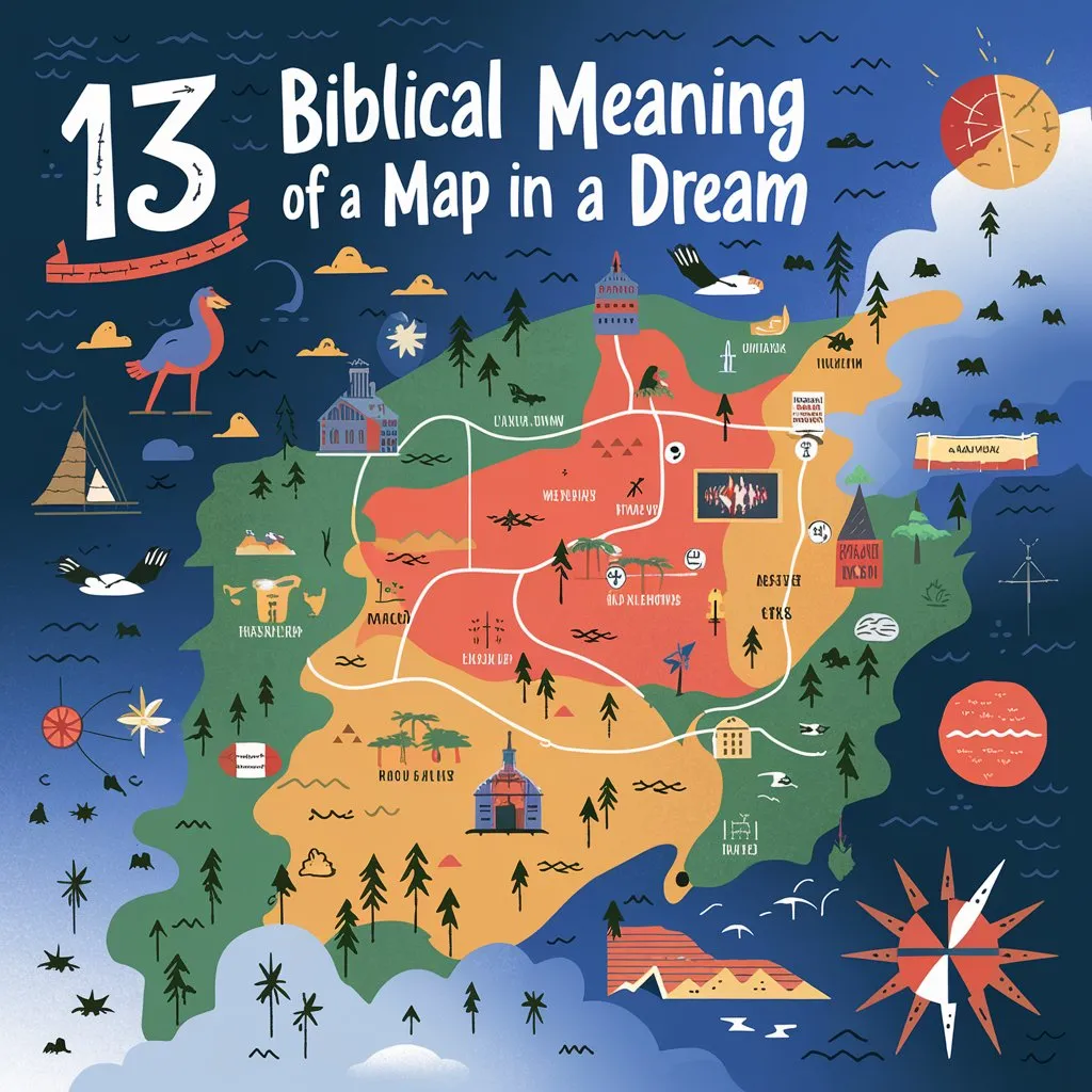 13 Biblical Meaning of a Map in a Dream: Amazing Guidance for Your Spiritual Journey