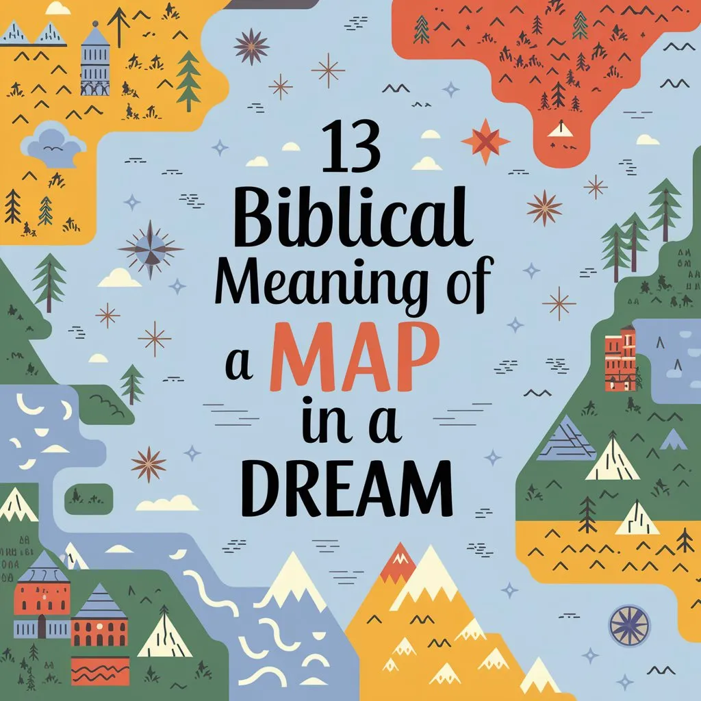 13 Biblical Meaning of a Map in a Dream: Amazing Guidance for Your Spiritual Journey