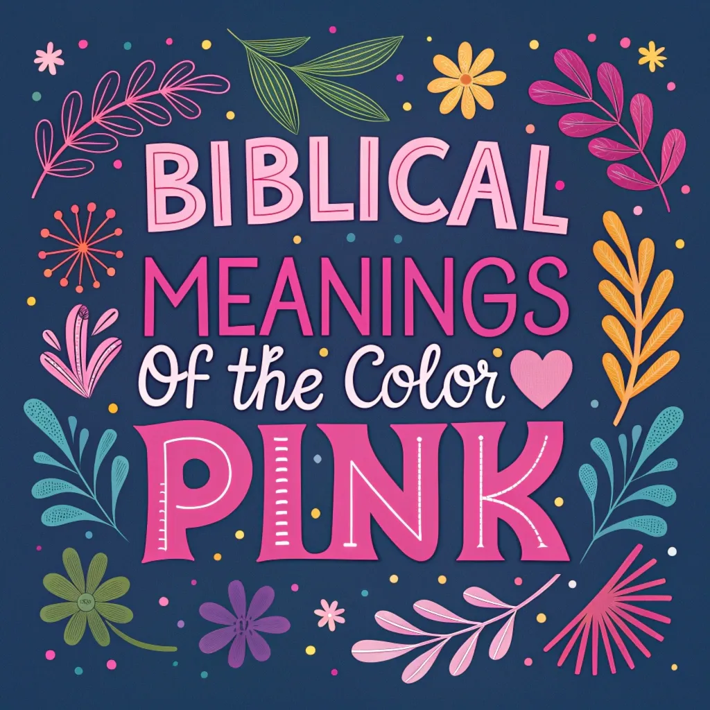 12 Biblical Meanings of the Color Pink: Divine Symbolisms of Love in Scripture