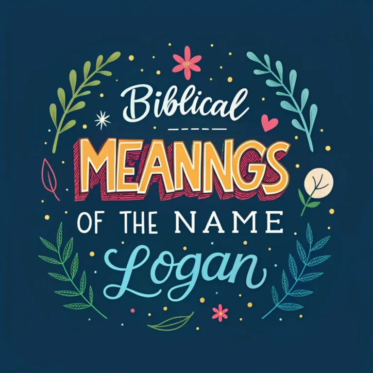 13 Biblical Meanings of the Name Logan: Profound Spiritual Significances