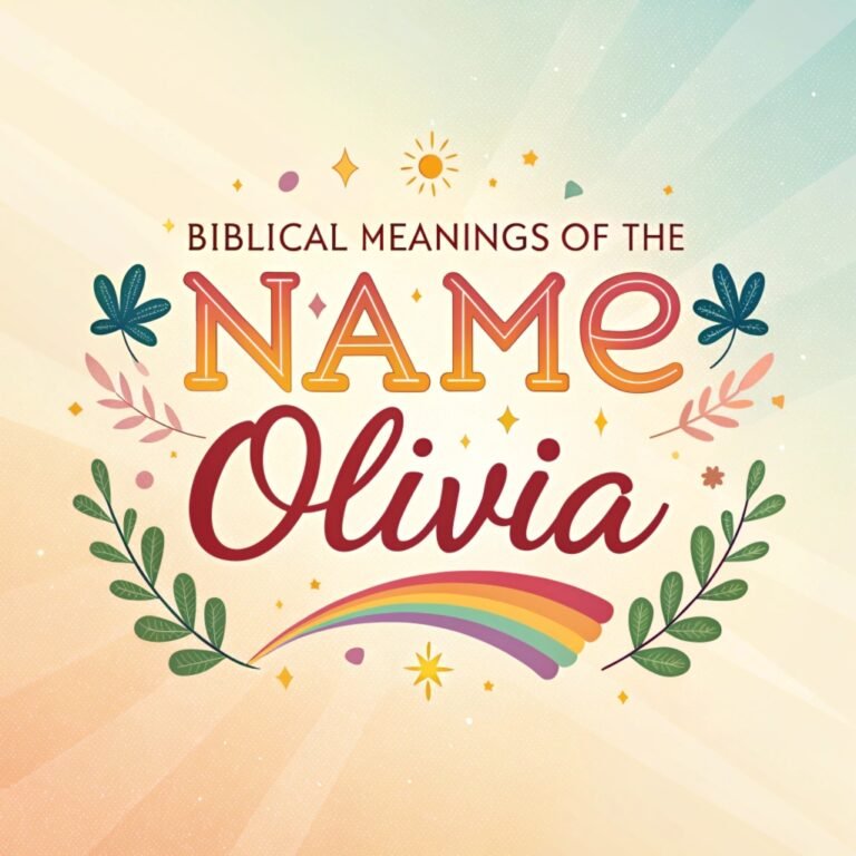 13 Biblical Meanings of the Name Olivia: Their Secret Spiritual Implications