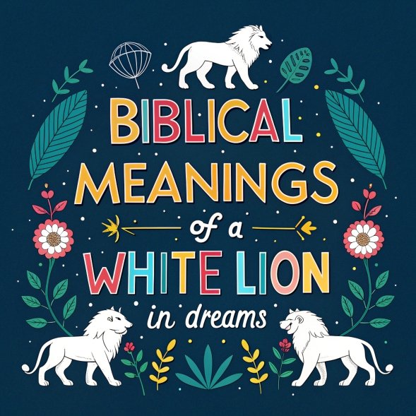 15 Biblical Meanings of a White Lion in Dreams: Profound Symbolisms