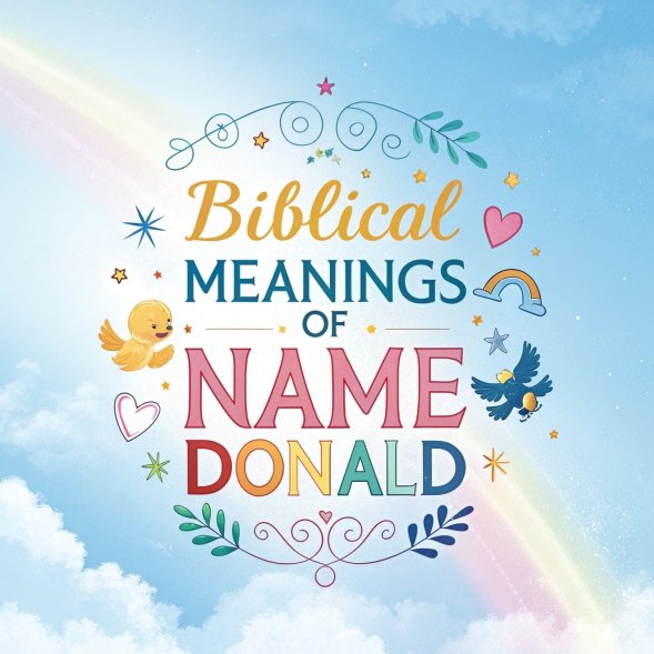 14 Biblical Meanings of Name Donald: Profound Interpretations