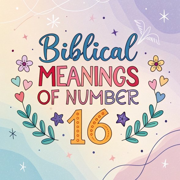 15 Biblical Meanings of Number 16: Exploring Love, Completion, and Personal Growth