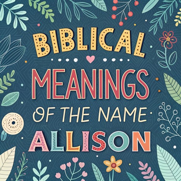 13 Biblical Meanings of the Name Allison: A Journey Through Faith and Significance