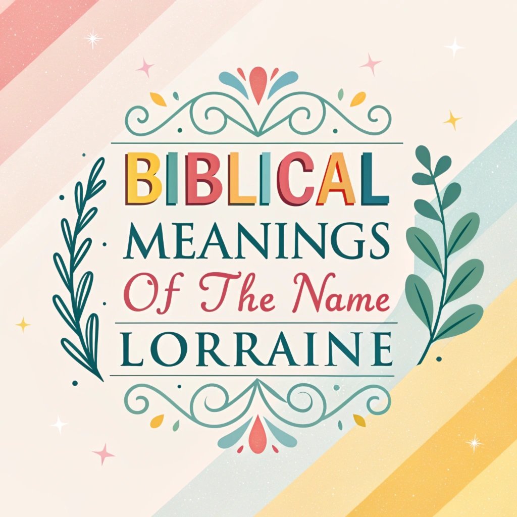 15 Biblical Meanings of the Name Lorraine: A Profound Journey Through Faith, Wisdom, and Divine Guidance