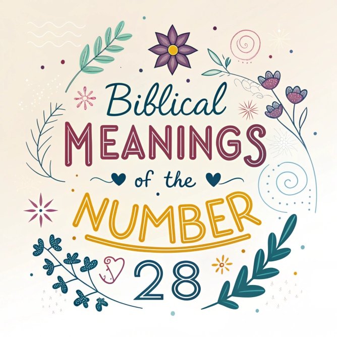 14 Biblical Meanings of the Number 28: Spiritual Significance and Hidden Symbolism in Scripture